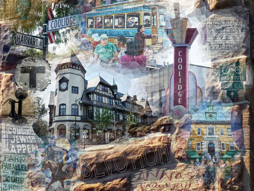 Coolidge Corner Poster Print - GST