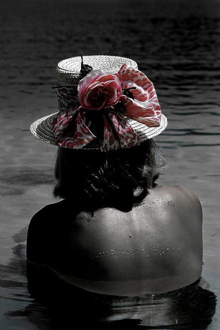 Sun Hat w Red 1960 TF Poster Print - GST