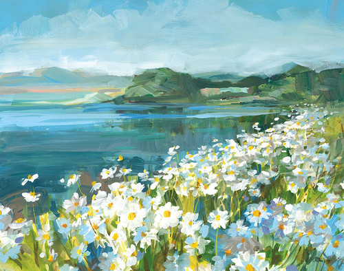 Wild Daisy Bay Poster Print - Danhui Nai
