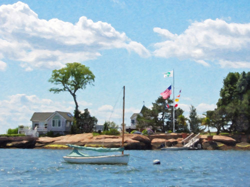Island View Poster Print - GST