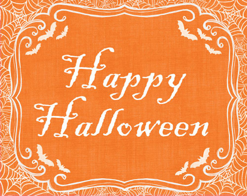 Happy Halloween Web Poster Print - Portfolio Dogwood