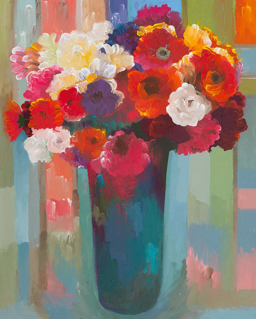 Bright Bouquet Poster Print - Hooshang Khorasani