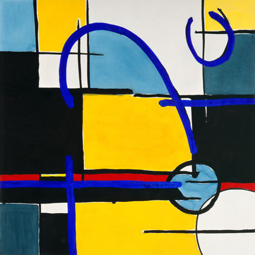 Composition Square 1 Poster Print - Lee Crew