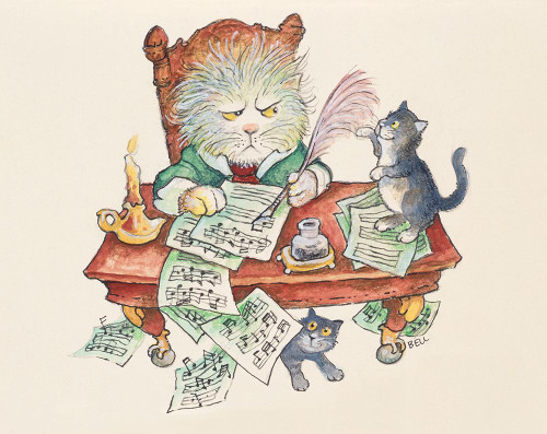 The Musician Poster Print - Bill Bell