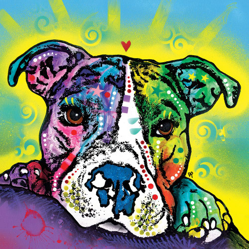 The Baby Pit Bull Poster Print - Russo Collection Dean