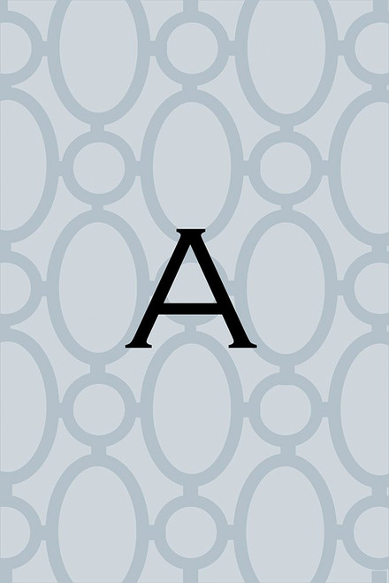 Initials Pattern A Poster Print - Licensing Studio Art