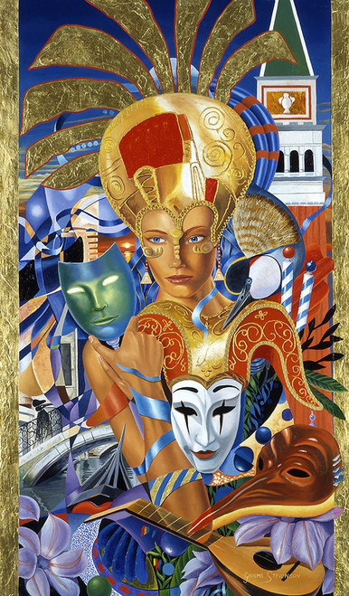 Venice Awaits Poster Print - Graeme Stevenson