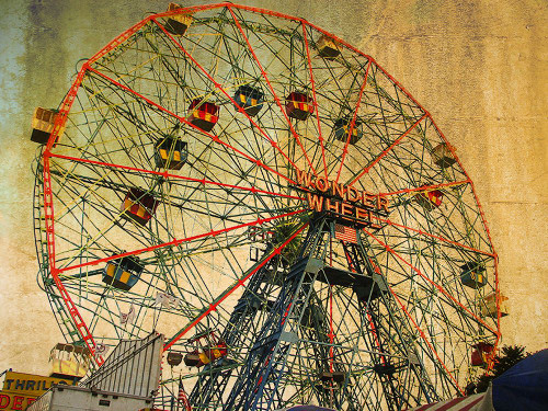 Wonder Wheel Coney Island Poster Print - GST