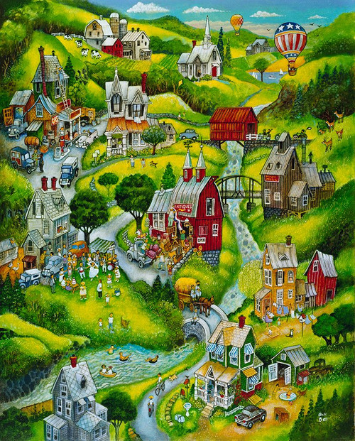 Country Summer Poster Print - Bill Bell