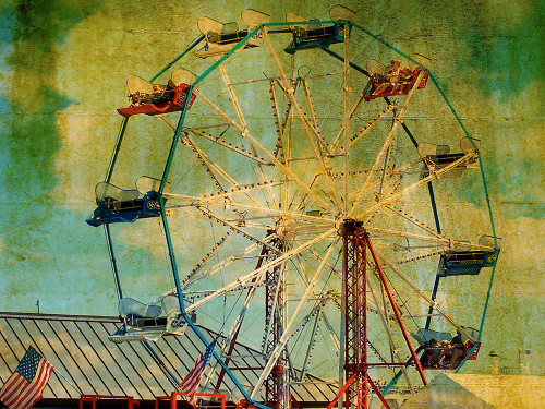 Ride the Ferris Wheel Poster Print - GST