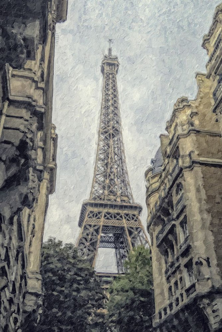 Eiffel Tower Plein Air Poster Print - GST
