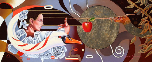 The Temptation Of Eve Poster Print - Graeme Stevenson