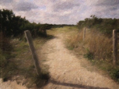Walking in the French Countryside Poster Print - GST