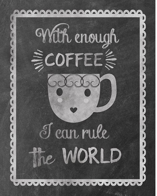 Rule Coffee Poster Print - Erin Clark