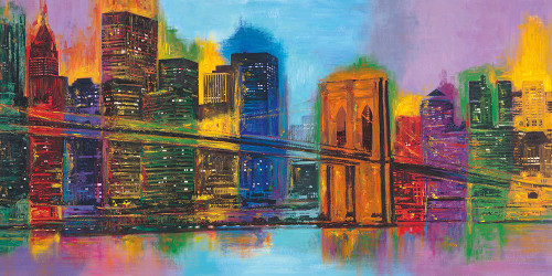 Hello NYC Poster Print - Brian Carter