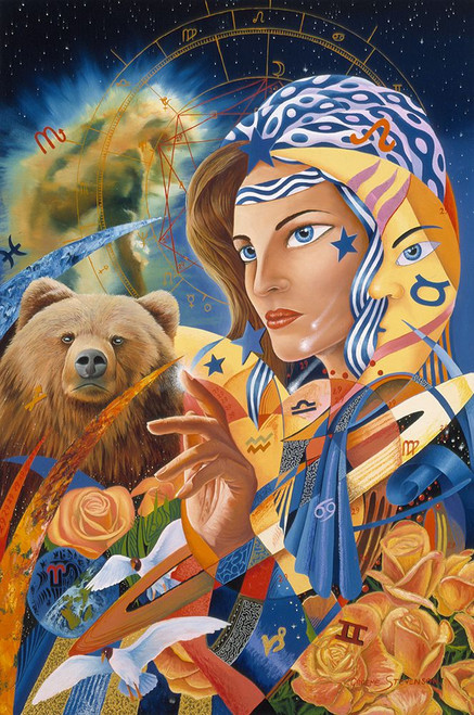 The Astrologer Poster Print - Graeme Stevenson