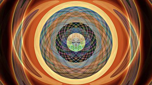 Round Table Sun Whirl X Poster Print - David Manlove