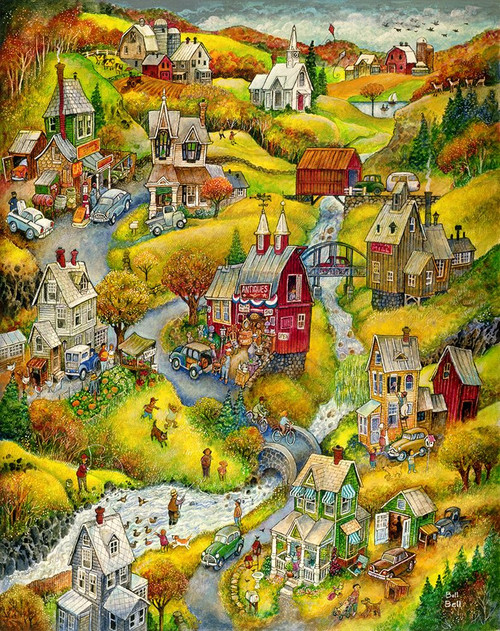 Country Autumn Poster Print - Bill Bell