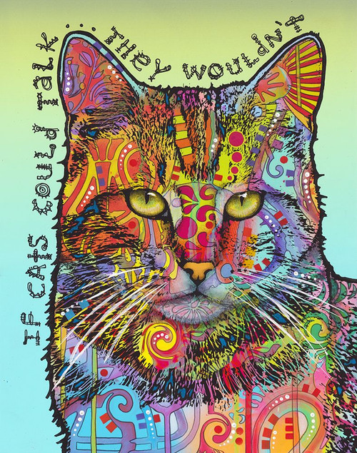 If Cats Could Talk Poster Print - Russo Collection Dean