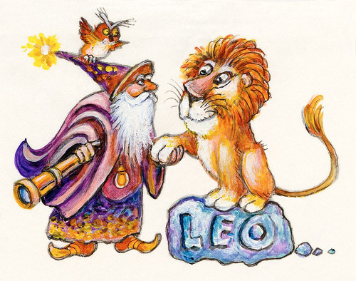 Astrology - Leo Poster Print - Bill Bell