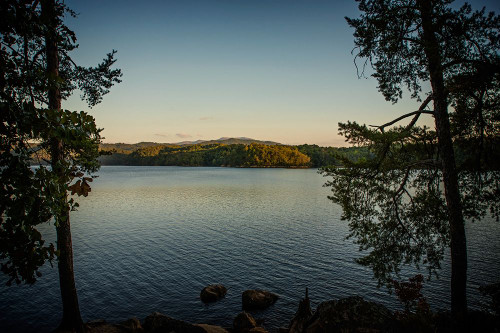 Mountain Lake 7 Poster Print - Rachel Lee