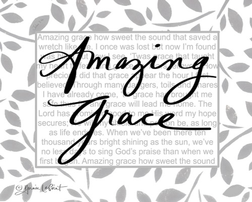 Amazing Grace Poster Print - Annie LaPoint