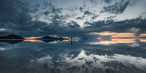 Solitude in the Salt Flats Poster Print - Photo GS