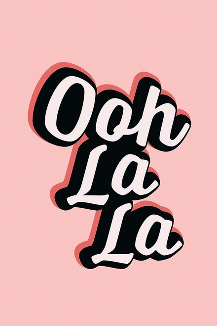 Ooh La La Poster Print - Frankie Kerr-Dineen