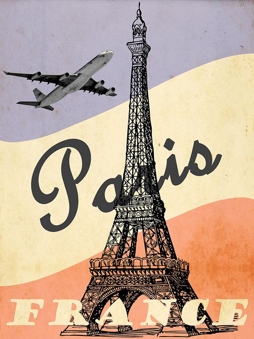 Paris Vintage Travel Print Poster Print - Travel Posters Vintage