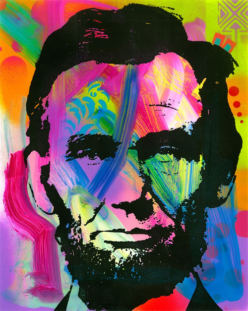 Abraham Lincoln blue years Poster Print - Russo Collection Dean