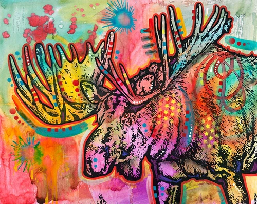 Bull Moose Poster Print - Russo Collection Dean