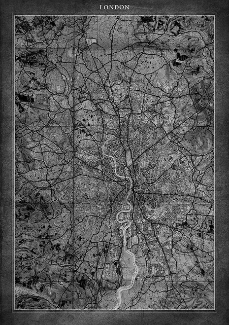 London Map Poster Print - ArtLab GI