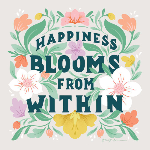 Happiness Blooms II Poster Print - Gia Graham