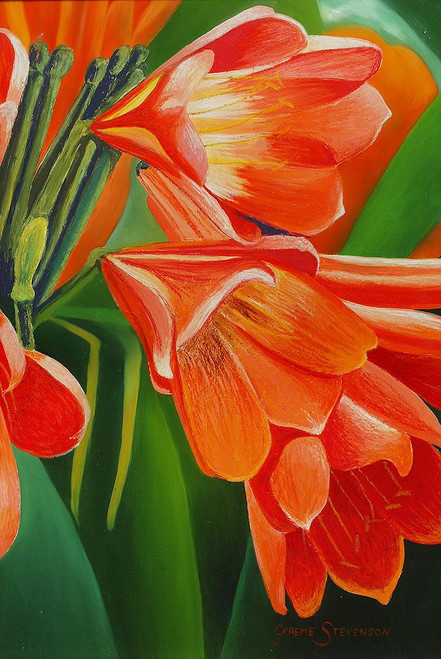 Orange 3 Poster Print - Graeme Stevenson