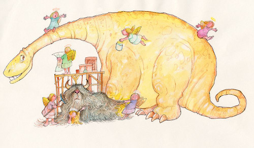 Dinosaur Poster Print - Bill Bell