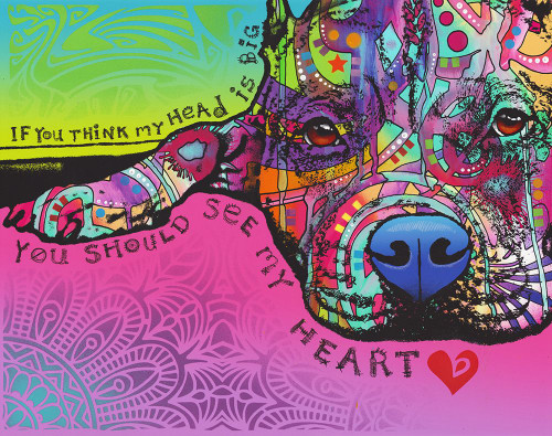 You Should See My Heart Poster Print - Russo Collection Dean