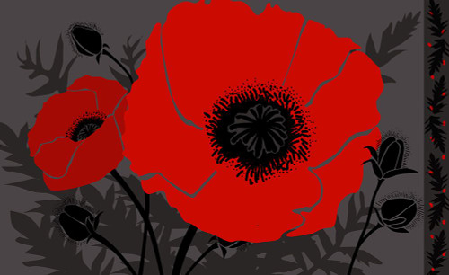 Beautes Rouges III Poster Print - Licensing Studio Art