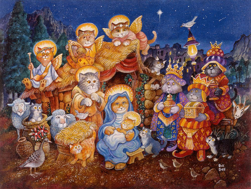 O Starry Night Poster Print - Bill Bell