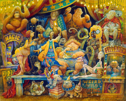 Sideshow Poster Print - Bill Bell