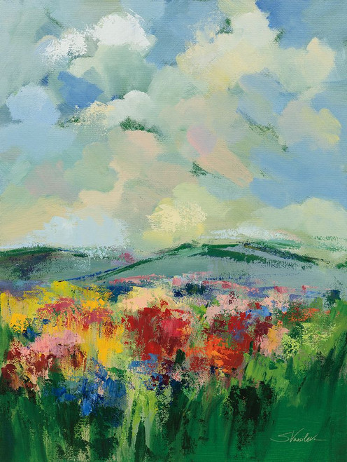 Green Meadow II Poster Print - Silvia Vassileva