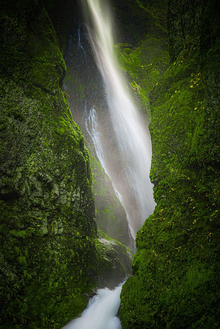 Cascading Falls Poster Print - Don Schwartz