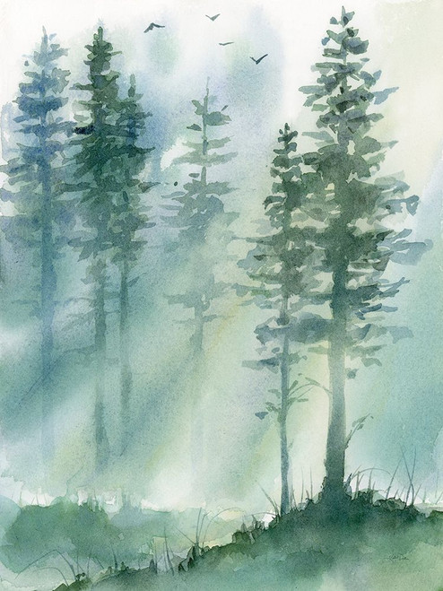 Forest Light Poster Print - Katrina Pete
