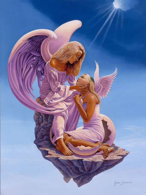 Birth Of An Angel Poster Print - Graeme Stevenson