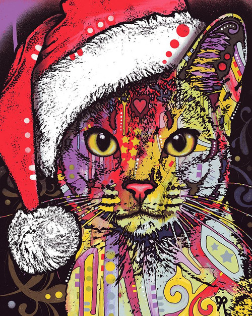 Abyssinian Christmas Edition Poster Print - Russo Collection Dean