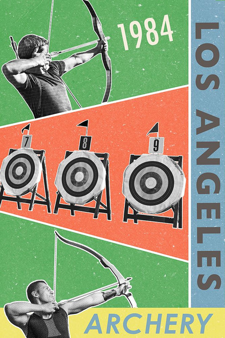 Los Angeles Archery 1984 Poster Print - Studio SEA