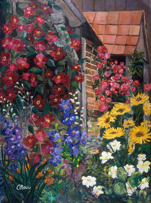 Garden Splendor Poster Print - Alexi Fine