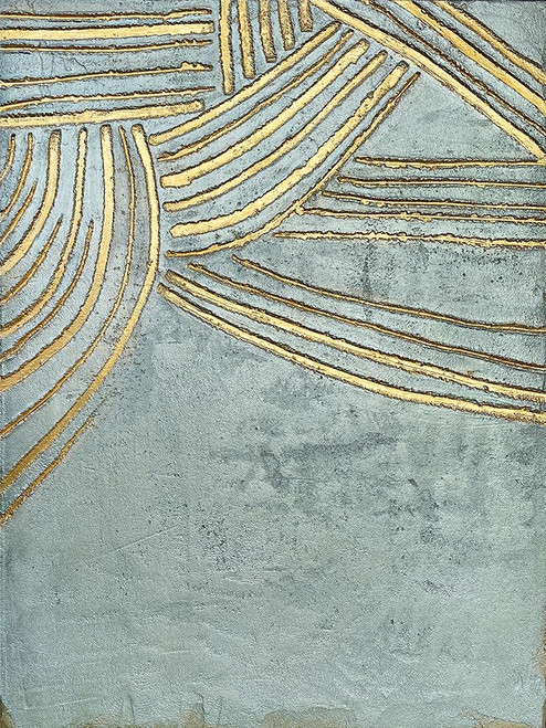 Ancient Gold Sun Poster Print - Alyson Storms