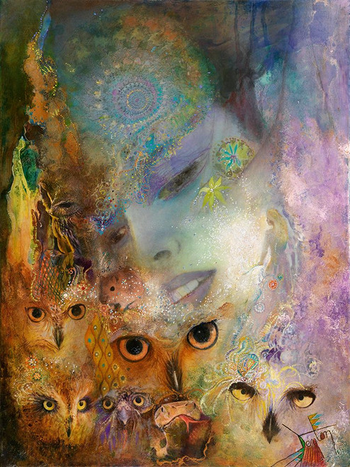 Night Messengers Poster Print - Denton Lund