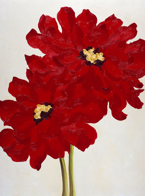 Red Splendor I Poster Print - Soraya Chemaly