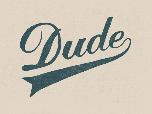 Dude Poster Print - Florent Bodart Dude Poster Print - Florent Bodart
